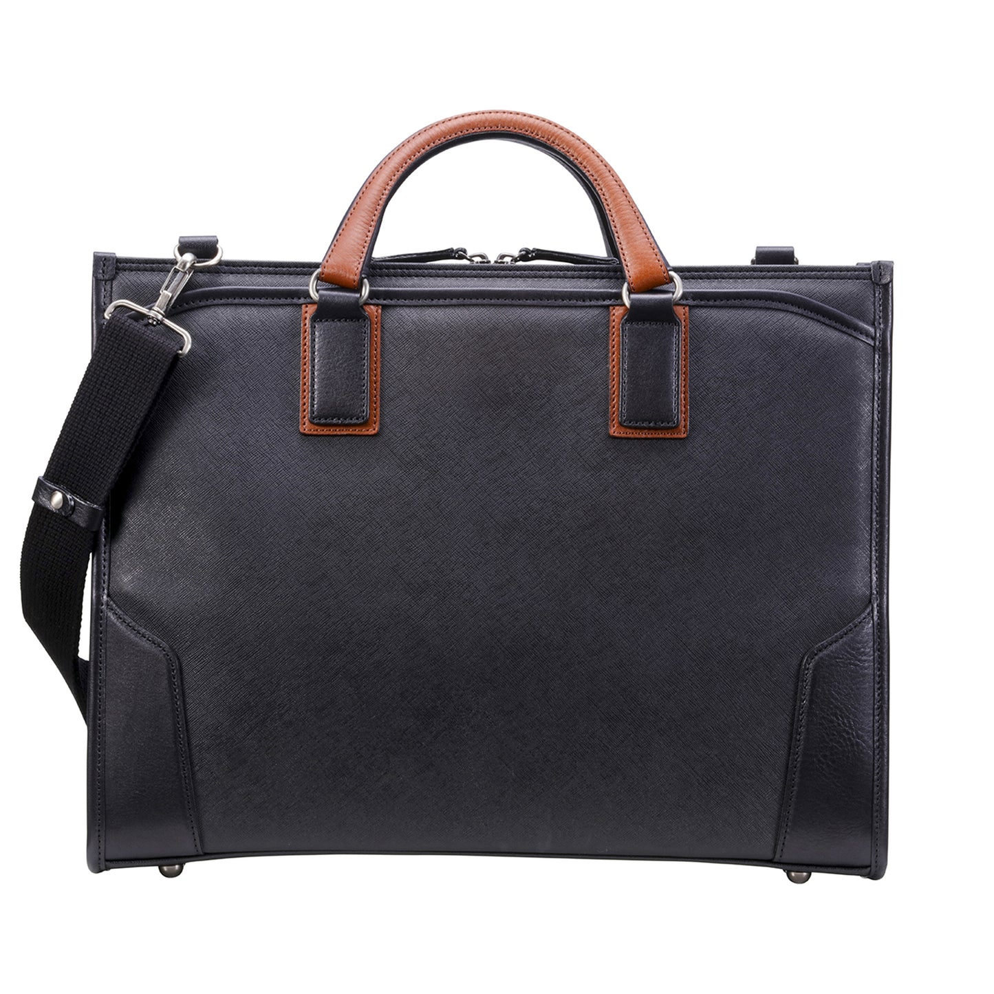 craftsmanship Saffiano 3 Directions Briefcase