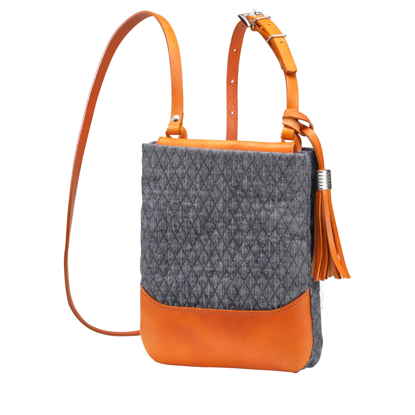 Ihara Denim anti-mode style QUILT Pochette