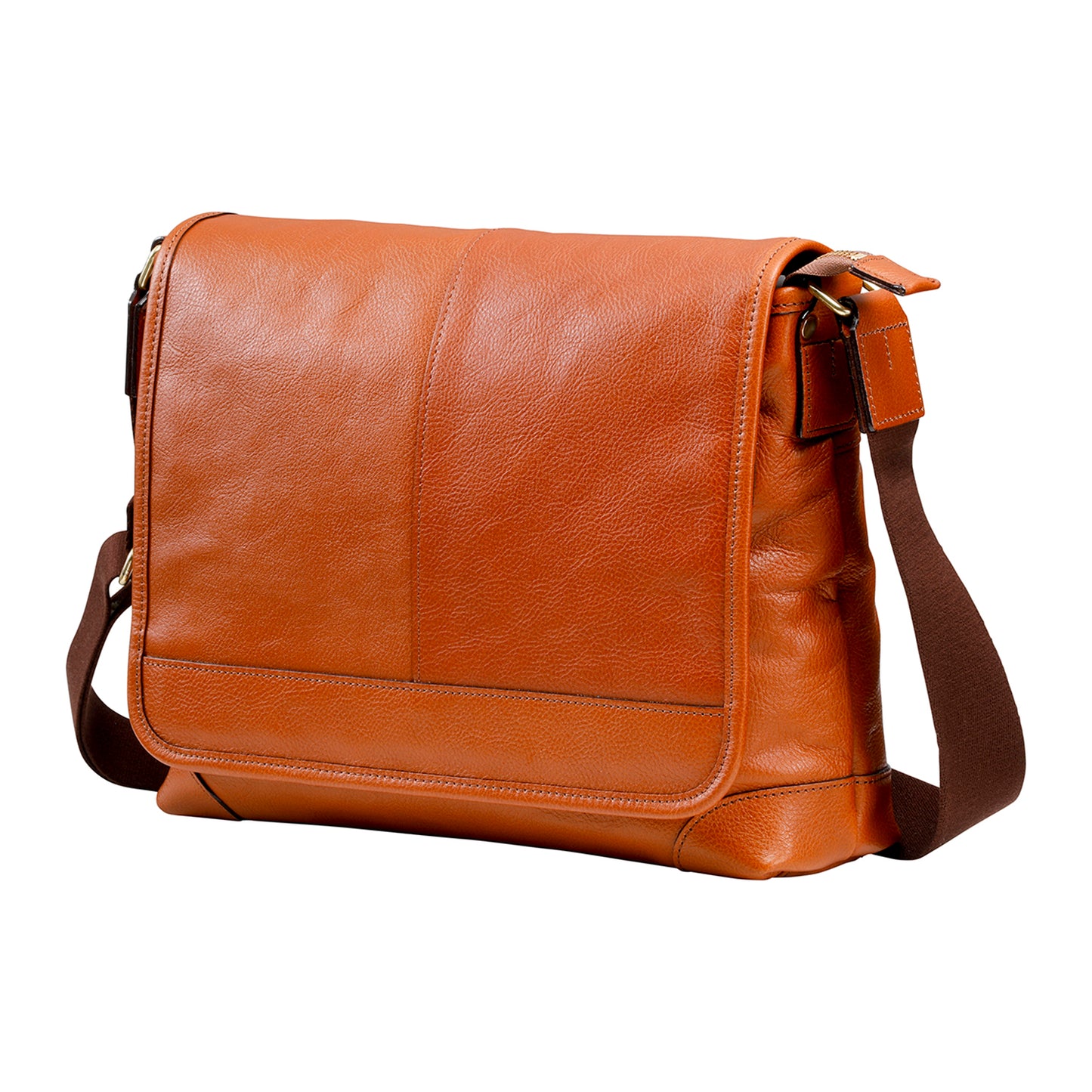 ORIGINAL BASIC Leather flap Shoulder Bag (M)