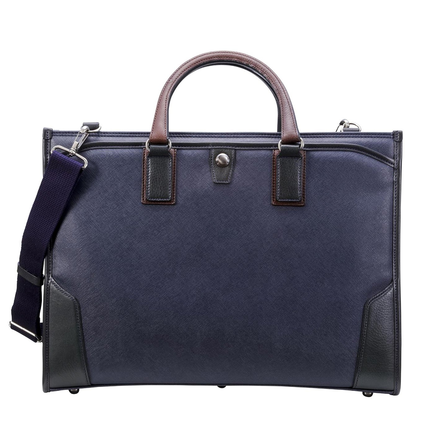 craftsmanship Saffiano 2 Rooms Briefcase