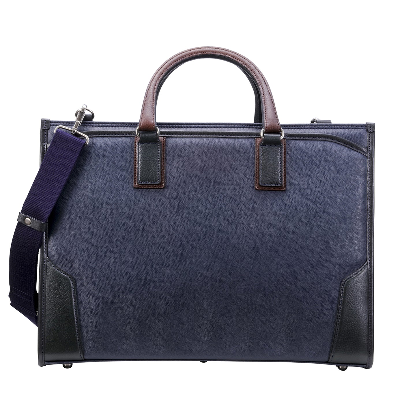 craftsmanship Saffiano 2 Rooms Briefcase