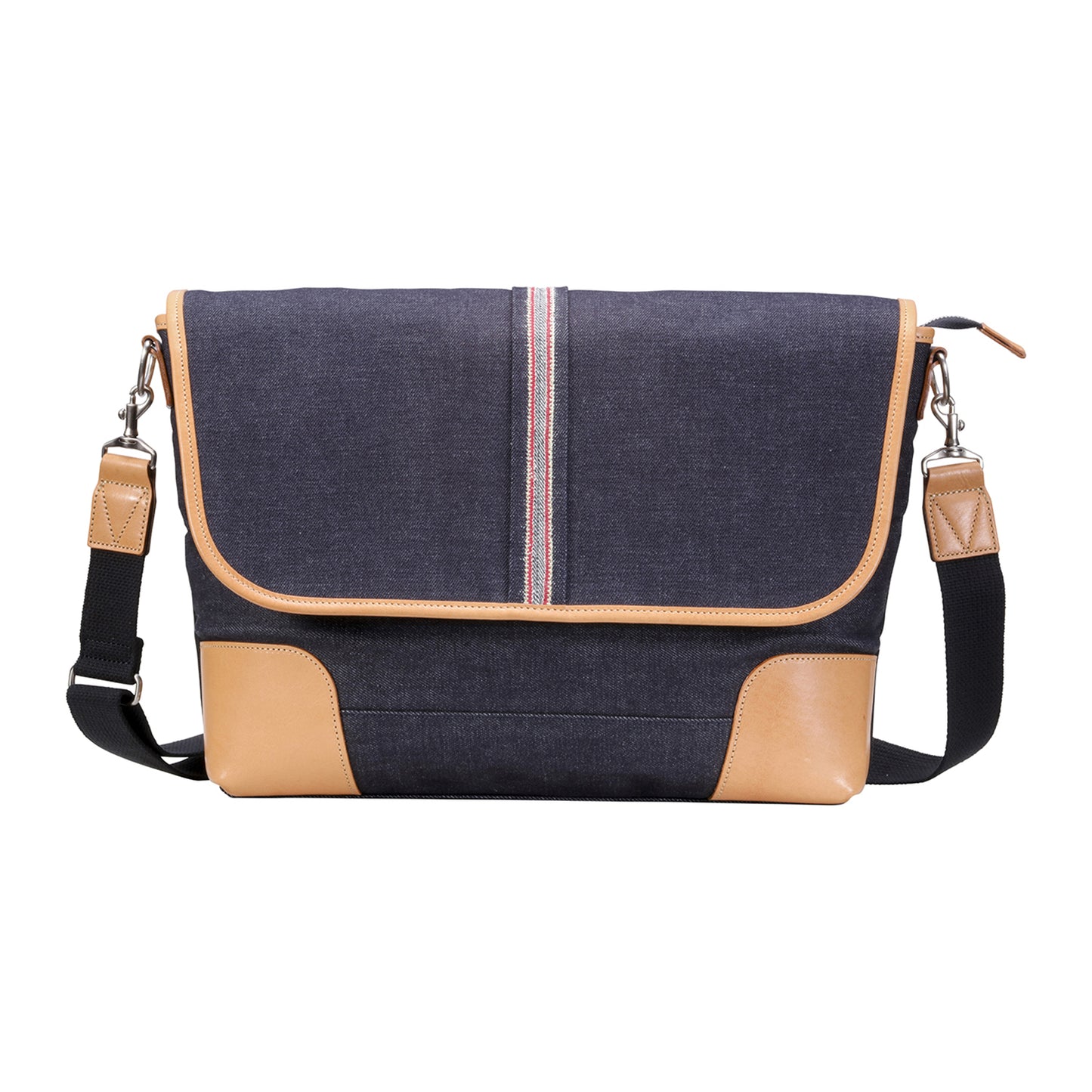 Ihara Denim craftsmanship Itinerator Shoulder Bag