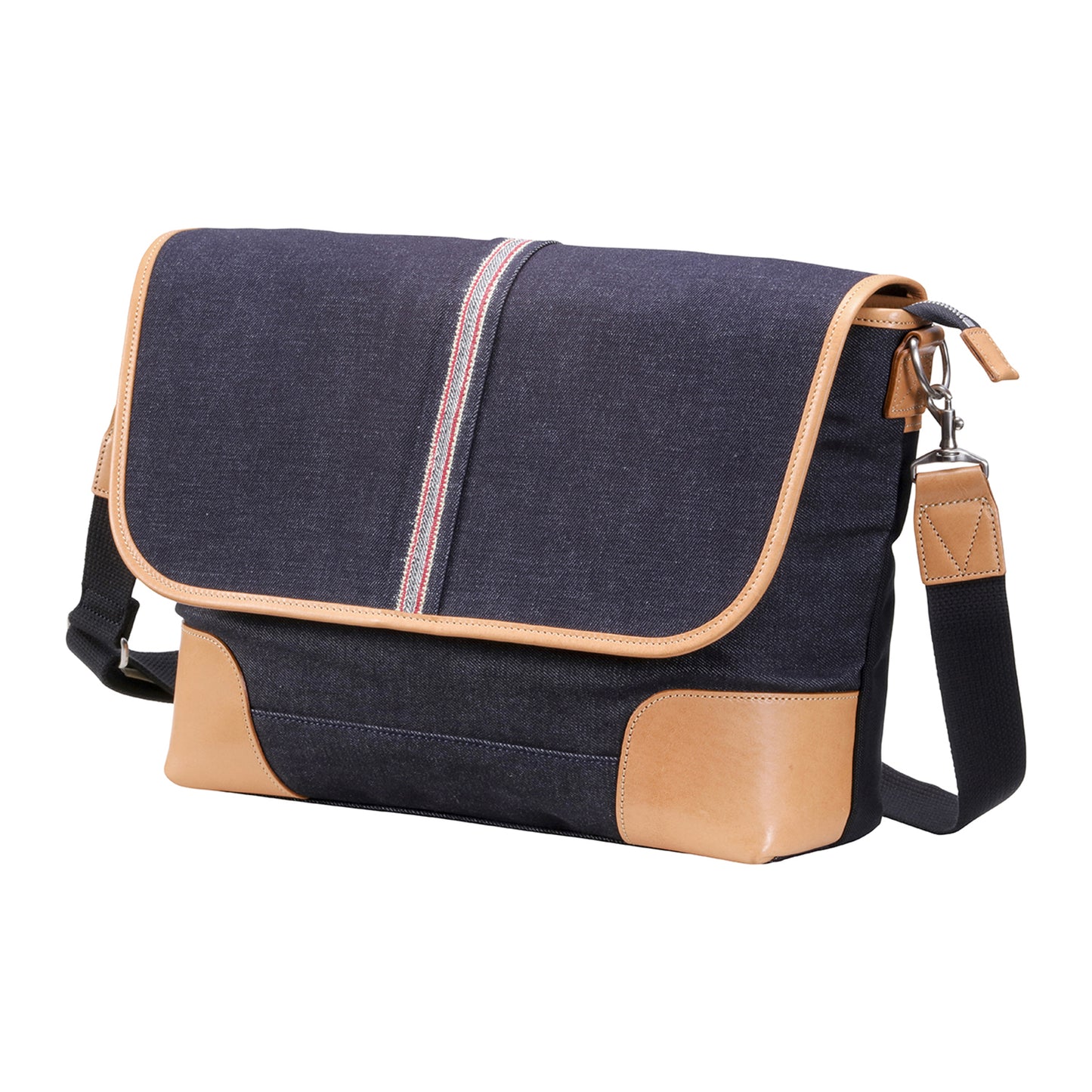 Ihara Denim craftsmanship Itinerator Shoulder Bag